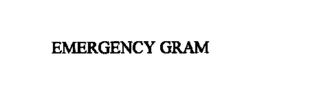 EMERGENCY GRAM