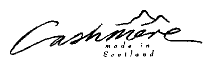 CASHMERE MADE IN SCOTLAND