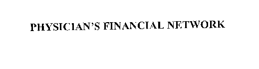 PHYSICIAN'S FINANCIAL NETWORK