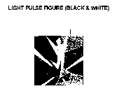 LIGHT PULSE FIGURE (BLACK AND WHITE)