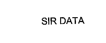 SIR DATA