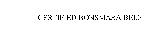 CERTIFIED BONSMARA BEEF