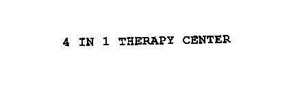 4 IN 1 THERAPY CENTER