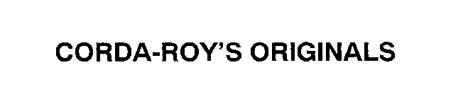 CORDA-ROY'S ORIGINALS