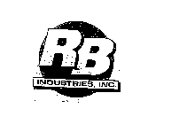 RB INDUSTRIES, INC.