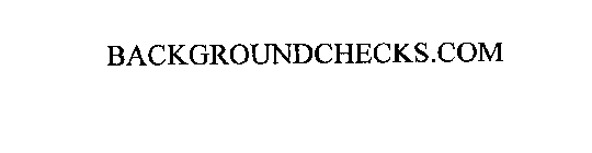 BACKGROUNDCHECKS.COM