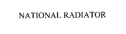 NATIONAL RADIATOR