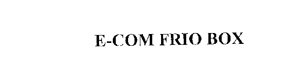E-COM FRIO BOX