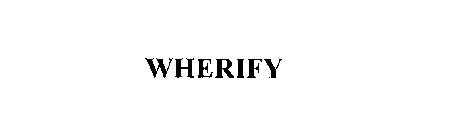WHERIFY