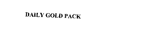 DAILY GOLD PACK