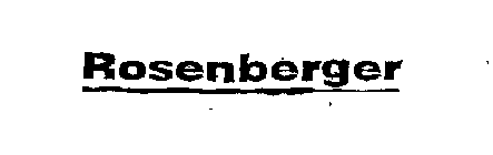 ROSENBERGER