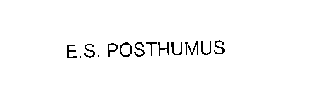 E.S. POSTHUMUS