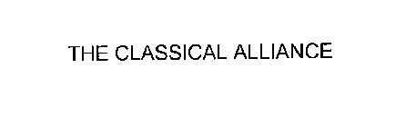 THE CLASSICAL ALLIANCE