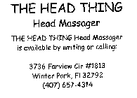 THE HEAD THING