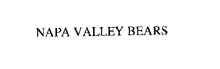 NAPA VALLEY BEARS