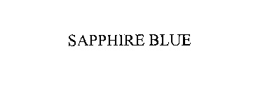 SAPPHIRE BLUE