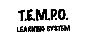 T.E.M.P.O.  LEARNING SYSTEM