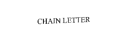 CHAIN LETTER