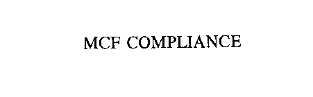 MCF COMPLIANCE