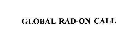 GLOBAL RAD-ON CALL