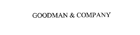 GOODMAN & COMPANY