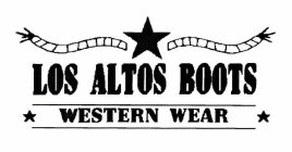 LOS ALTOS WESTERN BOOTS