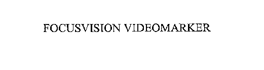FOCUSVISION VIDEOMARKER