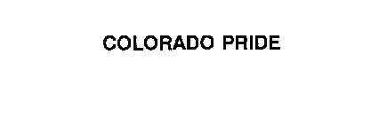 COLORADO PRIDE