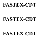 FASTEX-CDT FASTEX-CDT FASTEX-CDT