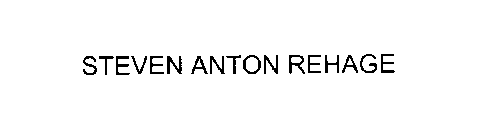 STEVEN ANTON REHAGE