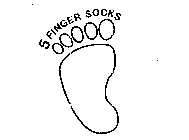 5 FINGER SOCKS