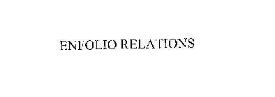 ENFOLIO RELATIONS