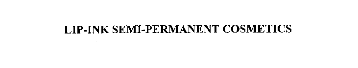 LIP-INK SEMI-PERMANENT COSMETICS