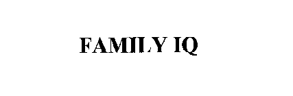 FAMILY IQ