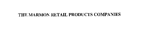 THE MARMON RETAIL PRODUCTS COMPANIES