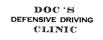 DOC'S DEFENSIVE DRIVING CLINIC