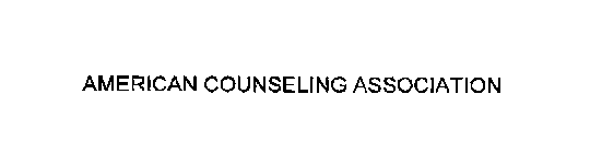 AMERICAN COUNSELING ASSOCIATION