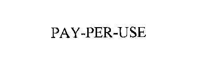 PAY-PER-USE
