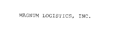 MAGNUM LOGISTICS, INC.