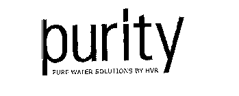 PURITY PURE WATER SOLUTIONS BY HVR