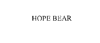HOPE BEAR