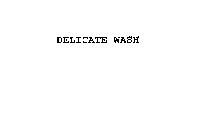 DELICATE WASH
