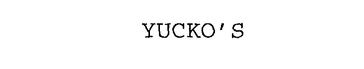 YUCKO'S