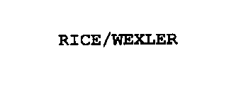 RICE/WEXLER
