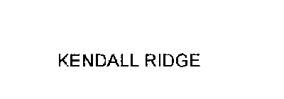 KENDALL RIDGE