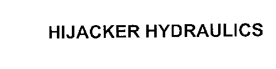 HIJACKER HYDRAULICS