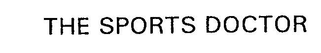 THE SPORTS DOCTOR