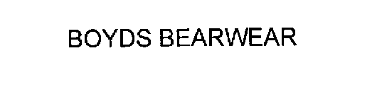 BOYDS BEARWEAR