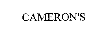 CAMERON'S