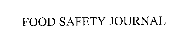 FOOD SAFETY JOURNAL